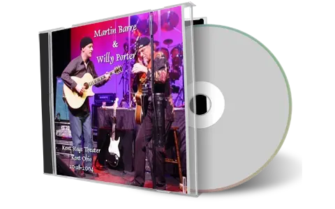Artwork Cover of Martin Barre 2004-10-18 CD Kent Audience