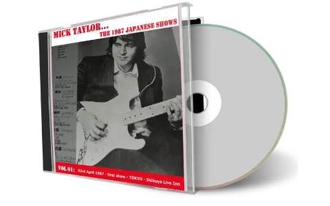 Artwork Cover of Mick Taylor Compilation CD Japan Tour 1987 Vol 01 Audience