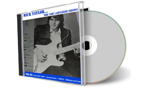 Artwork Cover of Mick Taylor Compilation CD Japan Tour 1987 Vol 02 Audience
