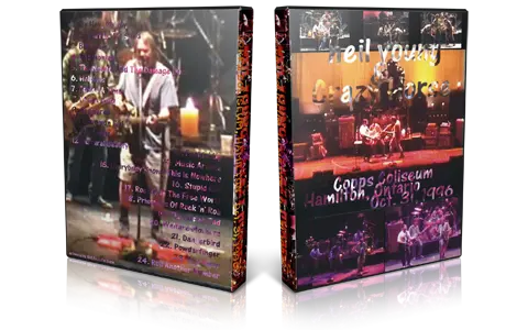 Artwork Cover of Neil Young 1996-10-31 DVD Hamilton Audience