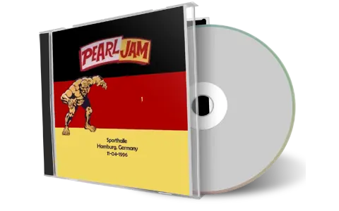 Artwork Cover of Pearl Jam 1996-11-04 CD Hamburg Audience