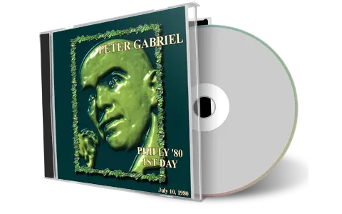 Artwork Cover of Peter Gabriel 1980-07-10 CD Upper Darby Audience