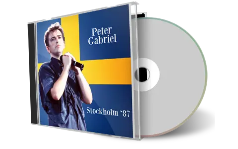 Artwork Cover of Peter Gabriel 1987-09-03 CD Stockholm Audience