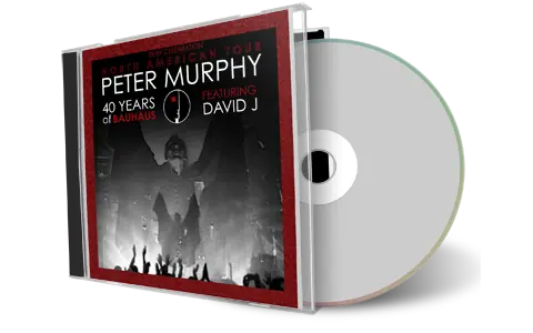Artwork Cover of Peter Murphy and David J 2019-01-22 CD Salt Lake City Audience