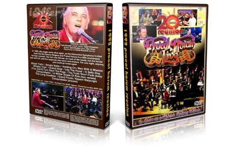 Artwork Cover of Procol Harum Compilation DVD Edmonton 1992 Proshot