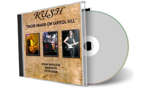 Artwork Cover of Rush 2008-07-19 CD Bristow Audience