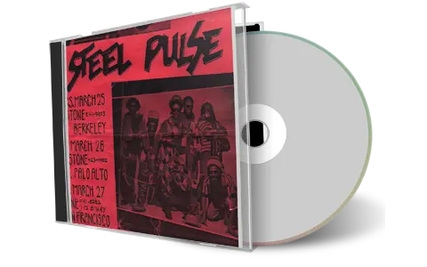Artwork Cover of Steel Pulse 1989-06-04 CD Berkeley Audience