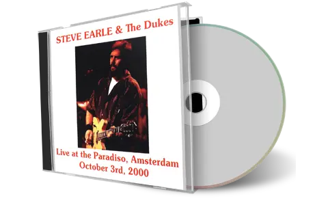 Artwork Cover of Steve Earle 2000-10-03 CD Amsterdam Audience
