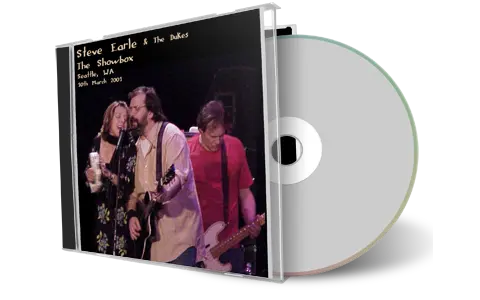 Artwork Cover of Steve Earle 2001-03-10 CD Seattle Audience