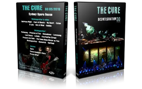 Artwork Cover of The Cure 2019-05-30 DVD Vivid Live Proshot