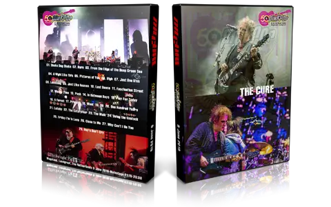 Artwork Cover of The Cure 2019-06-09 DVD Pinkpop Proshot