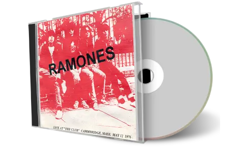 Artwork Cover of The Ramones 1976-05-12 CD Cambridge Soundboard