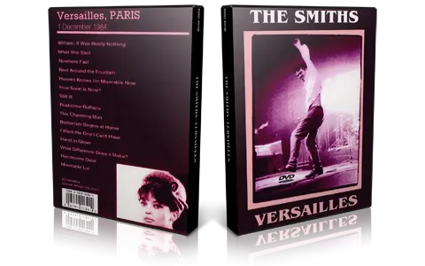 Artwork Cover of The Smiths 1984-12-01 DVD Paris Audience