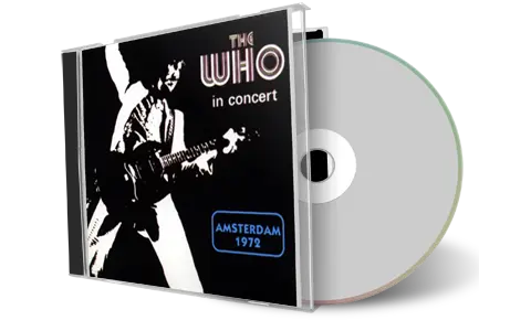 Artwork Cover of The Who 1972-08-17 CD Amsterdam Audience