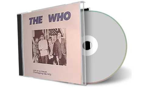 Artwork Cover of The Who 1973-11-22 CD LOS ANGELES Audience