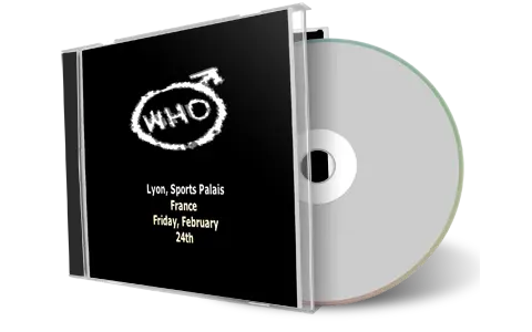 Artwork Cover of The Who 1974-02-24 CD Lyon Audience