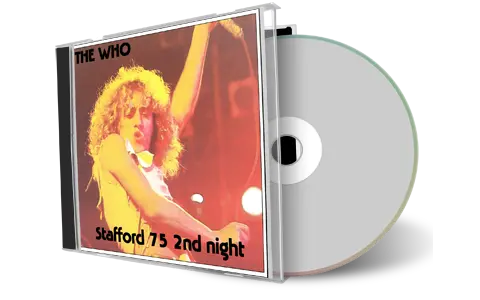 Artwork Cover of The Who 1975-10-04 CD Stafford Audience
