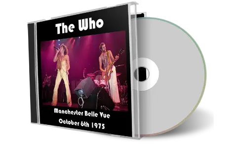 Artwork Cover of The Who 1975-10-06 CD Manchester Audience