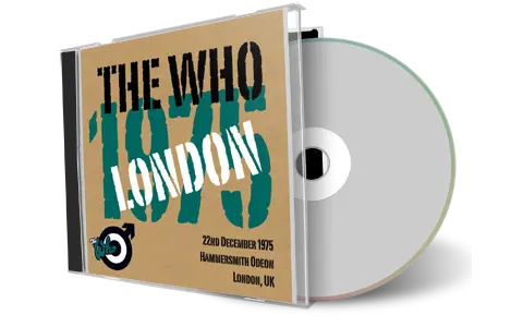 Artwork Cover of The Who 1975-12-22 CD London Audience
