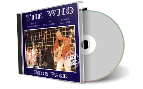 Artwork Cover of The Who 1996-06-29 CD London Soundboard