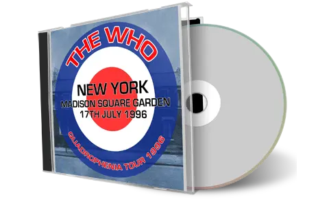 Artwork Cover of The Who 1996-07-17 CD New York City Audience