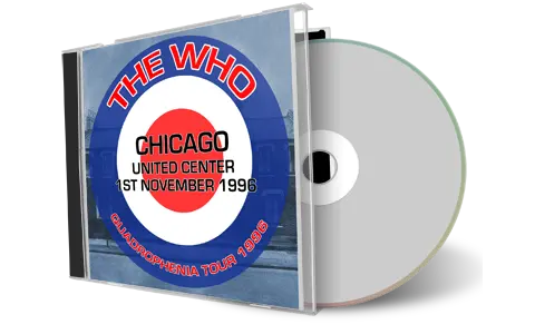 Artwork Cover of The Who 1996-11-01 CD Chicago Audience