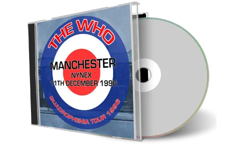 Artwork Cover of The Who 1996-12-11 CD Manchester Audience