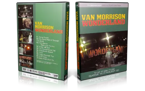 Artwork Cover of Van Morrison and Dr John 1977-06-22 DVD Hilversum Proshot