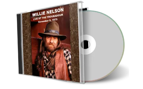Artwork Cover of Willie Nelson 1975-11-06 CD West Hollywood Soundboard