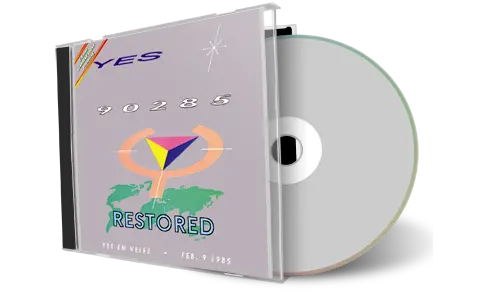 Artwork Cover of Yes 1985-02-09 CD Buenos Aires Soundboard