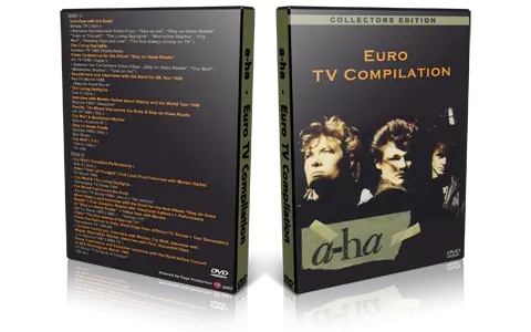 Artwork Cover of A HA Compilation DVD Euro TV Proshot