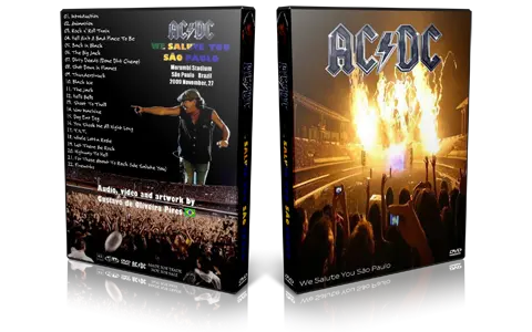 Artwork Cover of ACDC 2009-11-27 DVD Sao Paulo Audience