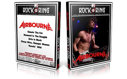 Artwork Cover of Airbourne 2010-06-06 DVD Nurburgring Proshot