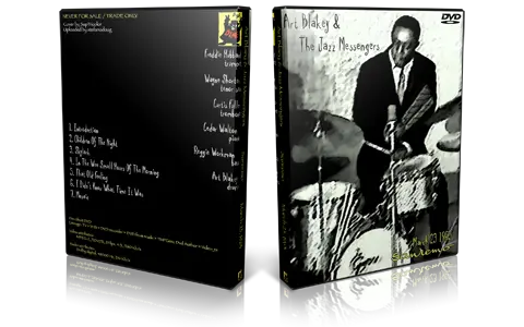 Artwork Cover of Art Blakey 1963-03-23 DVD Sanremo Proshot