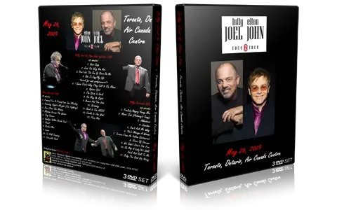 Artwork Cover of Billy Joel 2009-05-26 DVD Toronto Audience