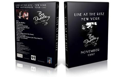 Artwork Cover of Bo Diddley 1987-11-25 DVD New York City Proshot