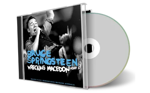 Artwork Cover of Bruce Springsteen 2013-03-30 CD Macedon Audience