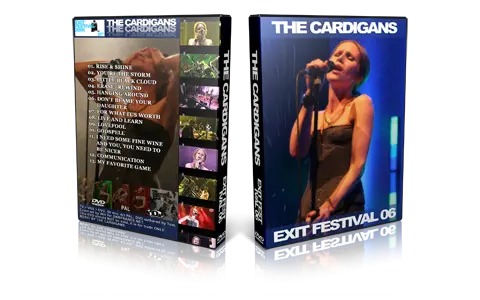 Artwork Cover of Cardigans 2006-07-06 DVD Novi Sad Proshot