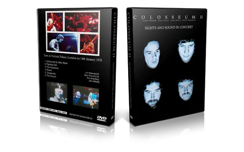 Artwork Cover of Colosseum II 1978-01-14 DVD London Proshot