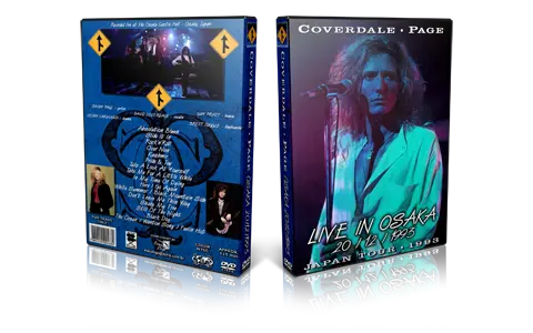 Artwork Cover of David Coverdale 1993-12-20 DVD Osaka Audience