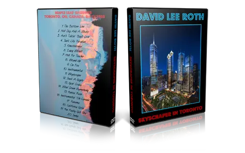 Artwork Cover of David Lee Roth 1988-04-13 DVD Toronto Audience