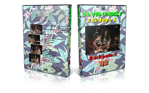 Artwork Cover of David Lindley Compilation DVD Rockpalast 82 Proshot