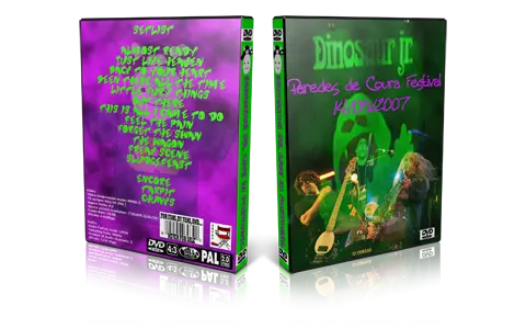 Artwork Cover of Dinosaur Jr 2008-08-14 DVD Paredes De Coura Proshot