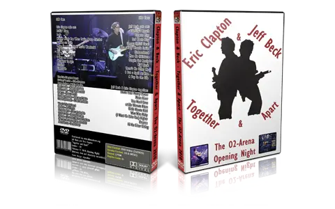 Artwork Cover of Eric Clapton 2010-02-13 DVD London Audience
