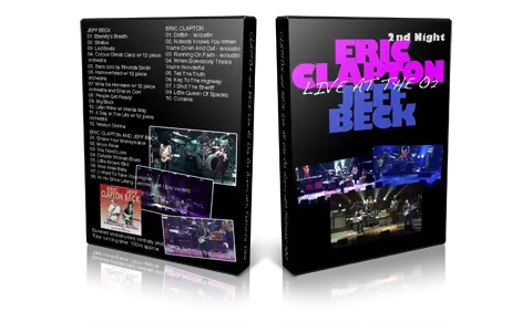 Artwork Cover of Eric Clapton 2010-02-14 DVD London Audience