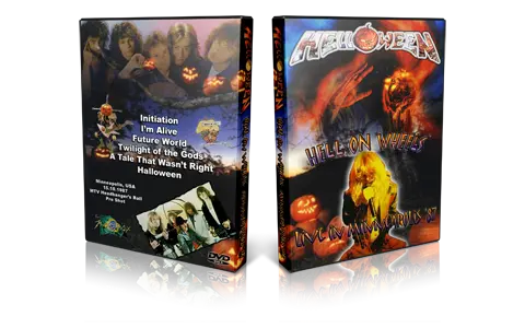 Artwork Cover of Helloween 1987-10-20 DVD Minneapolis Proshot