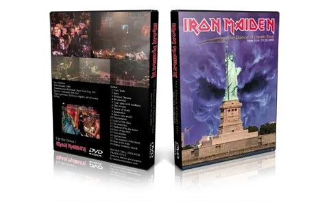 Artwork Cover of Iron Maiden 2004-01-26 DVD New York City Audience