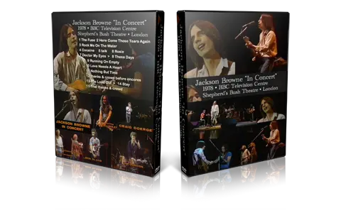 Artwork Cover of Jackson Browne Compilation DVD 1978 BBC Proshot