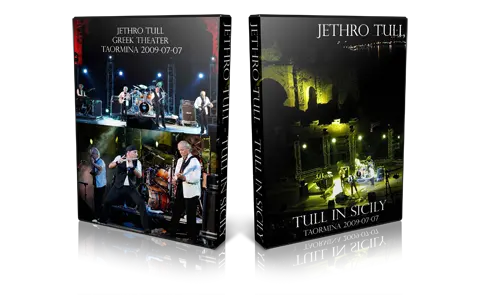 Artwork Cover of Jethro Tull 2009-07-07 DVD Taormina Audience