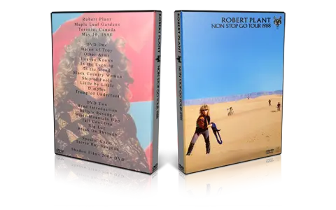Artwork Cover of Jimmy Page and Robert Plant 1988-05-10 DVD Friesland Audience
